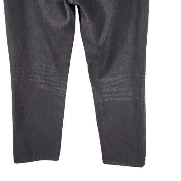 Aritzia| Denim Forum The Joni High Rise Loose Black Pants 29L. - Picture 10 of 16